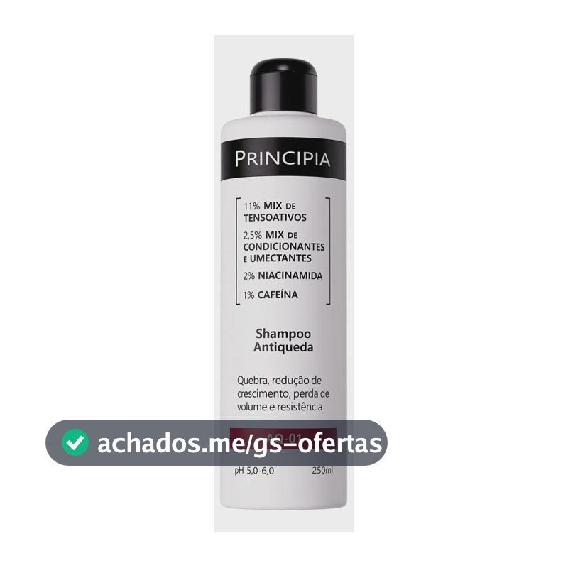 Shampoo Antiqueda Aq-01 250ml Principia