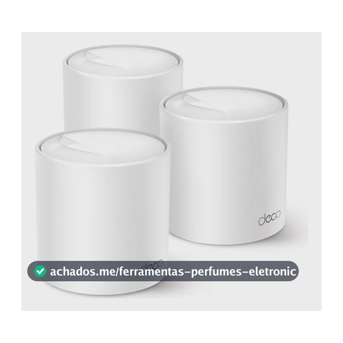 TP-Link Deco X50(3-pack) Roteador Mesh Wifi6 AX3000 Cobre até 600m²