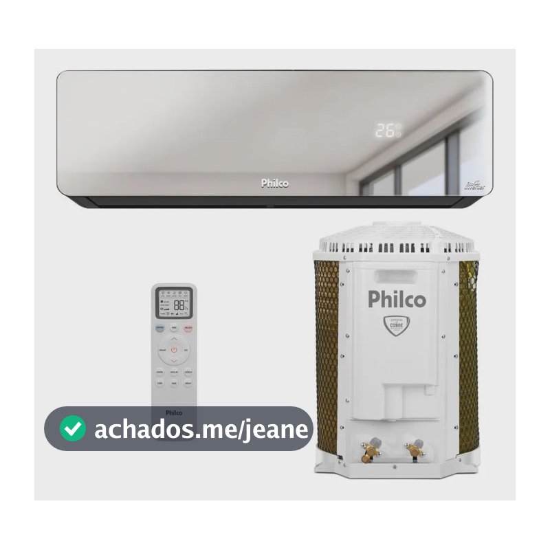 Ar Condicionado Inverter Philco Pac12qg 12000 Btus Qf 220v Espelhado 220v