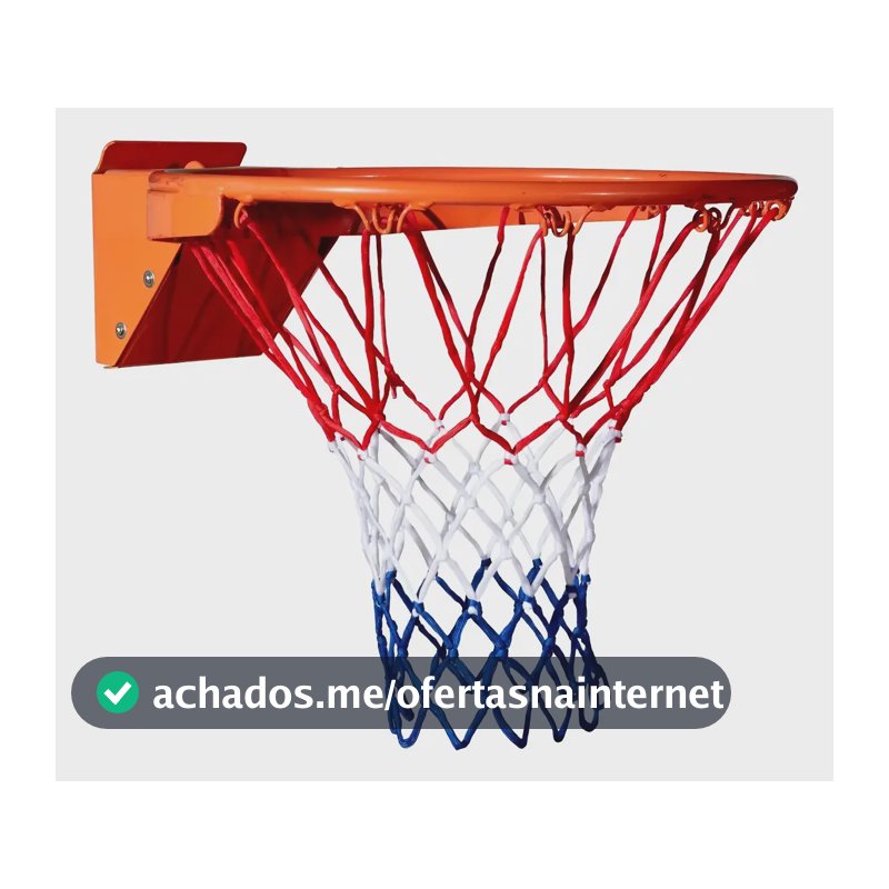 Rede De Basquete Wilson Nba Profissional 12 Alças Sem O Aro Vermelho