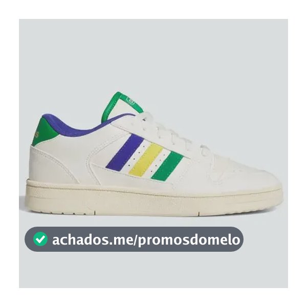 Tênis Masculino Break Start adidas Owhite/green/crewht Lisa 39 Br