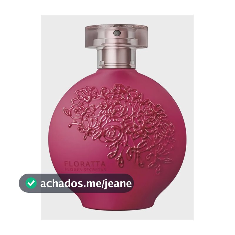 Floratta Flores Secretas 75ml O Boticário Feminino