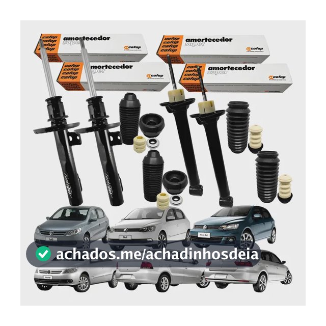 Kit Amortecedor Dianteiro Traseiro C/kit Gol Voyage G5 G6 G7
