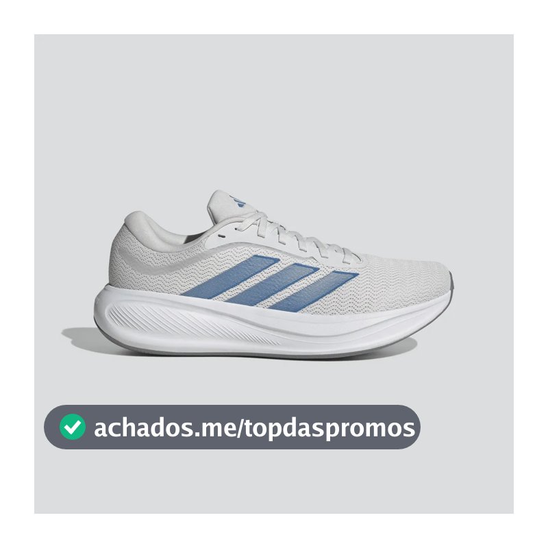 Tênis Masculino E Feminino Response Runner 2 adidas Branco Liso 42 Br