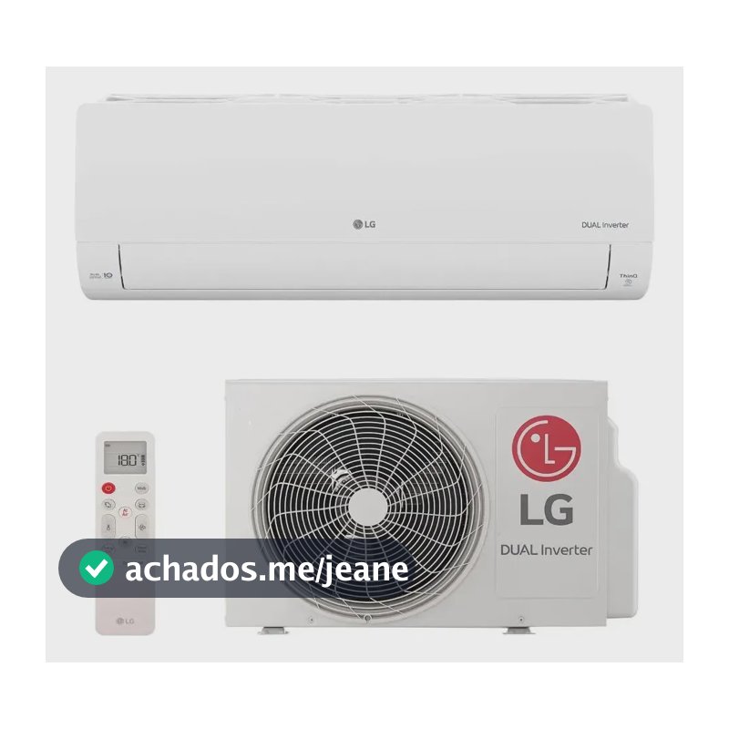 Ar Condicionado Split LG Dual Inverter AI Voice 9000 BTU Frio