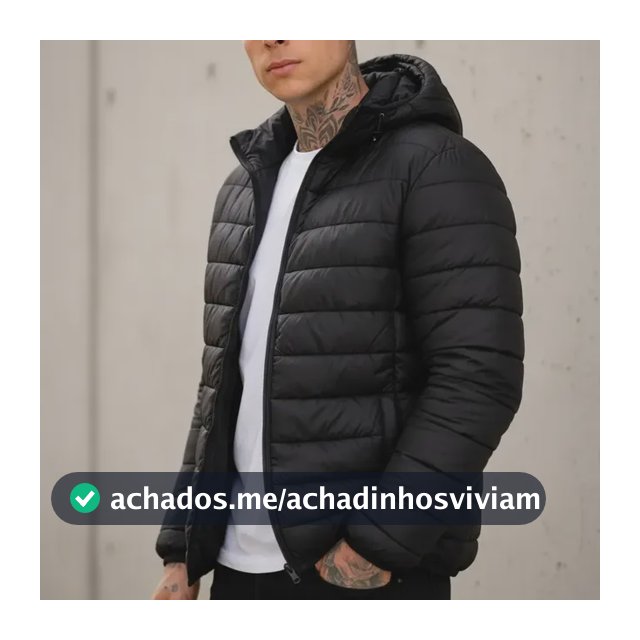 Jaqueta Casaco Puffer De Frio Blusa Impermeável Inverno