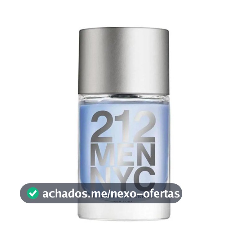 Perfume Carolina Herrera 212 Men NYC Eau de Toilette 30ml masculino