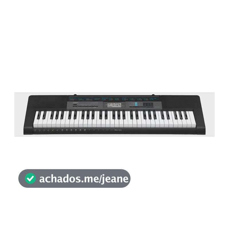 Teclado Arranjador Casio Ctk2550k2 Br 61 Teclas 127/220v Preto