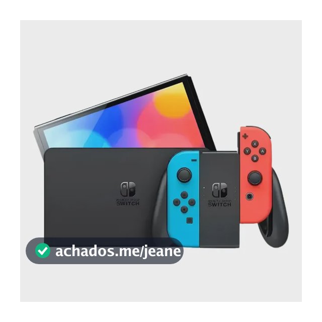 Console Nintendo Switch Seminovo 32 Gb Garantia 6 Meses Preto