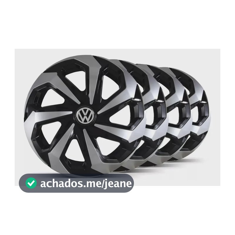 Jogo 4 Carlotas Aro 15 Vw Gol G2 G3 G4 G5 G6 G7 Voyage