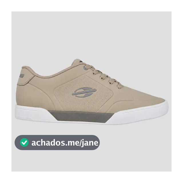 Tênis Masculino Urban Scape Mormaii Confortável Original Marrom/cinza/branco Lisa 41