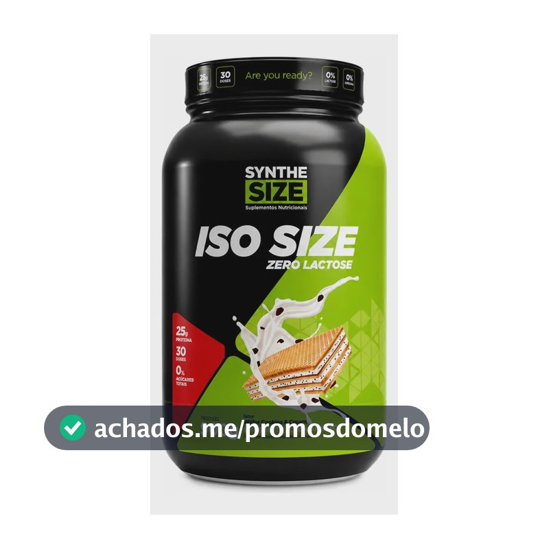 Whey Iso Size Synthesize 900g Wafer Cookies Zero Lactose