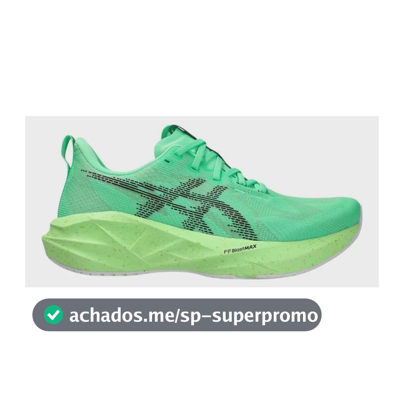 Tênis Asics Novablast 5 Masculino Verde Liso 40 Br