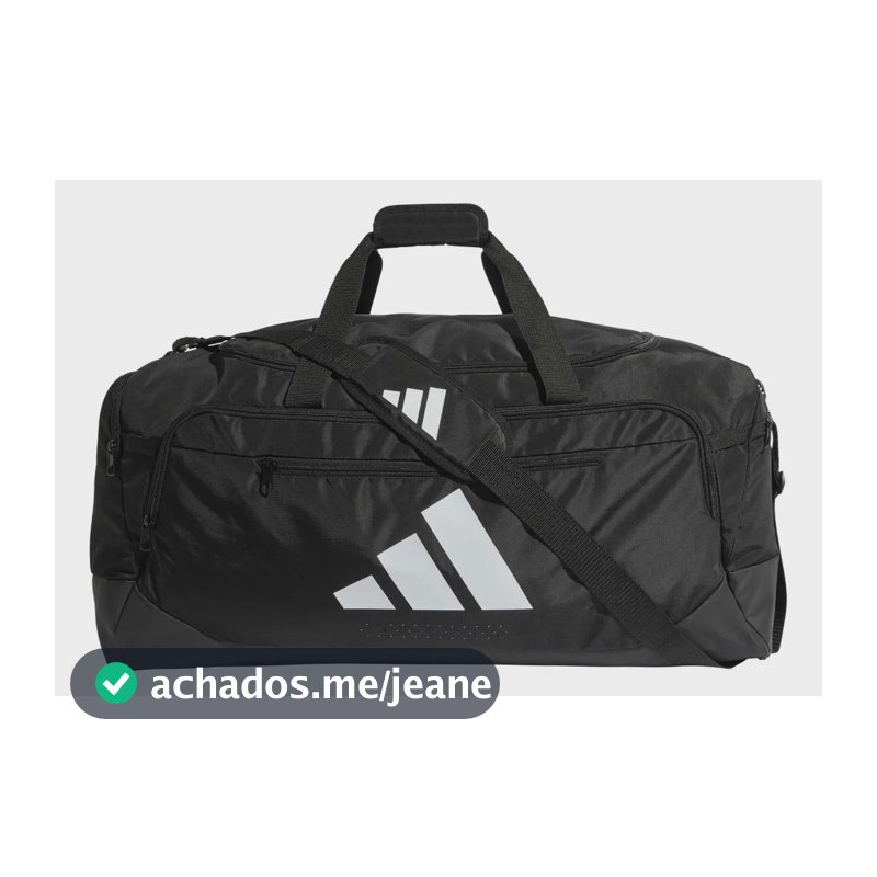 Mala Esportiva Duffel Defender 94 L adidas Preto Liso