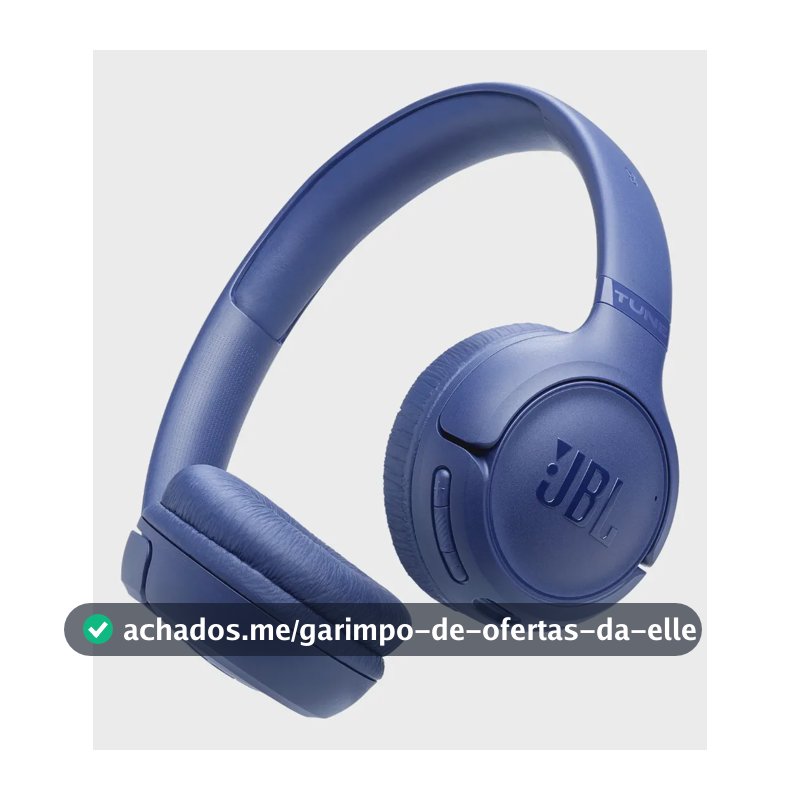 Fone De Ouvido Bluetooth Sem Fio Tune 530 Jbl - Azul Azul