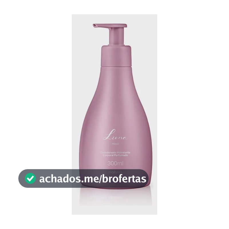 Creme Hidratante Corporal Perfumado Luna Rosé 300 Ml Perfumado