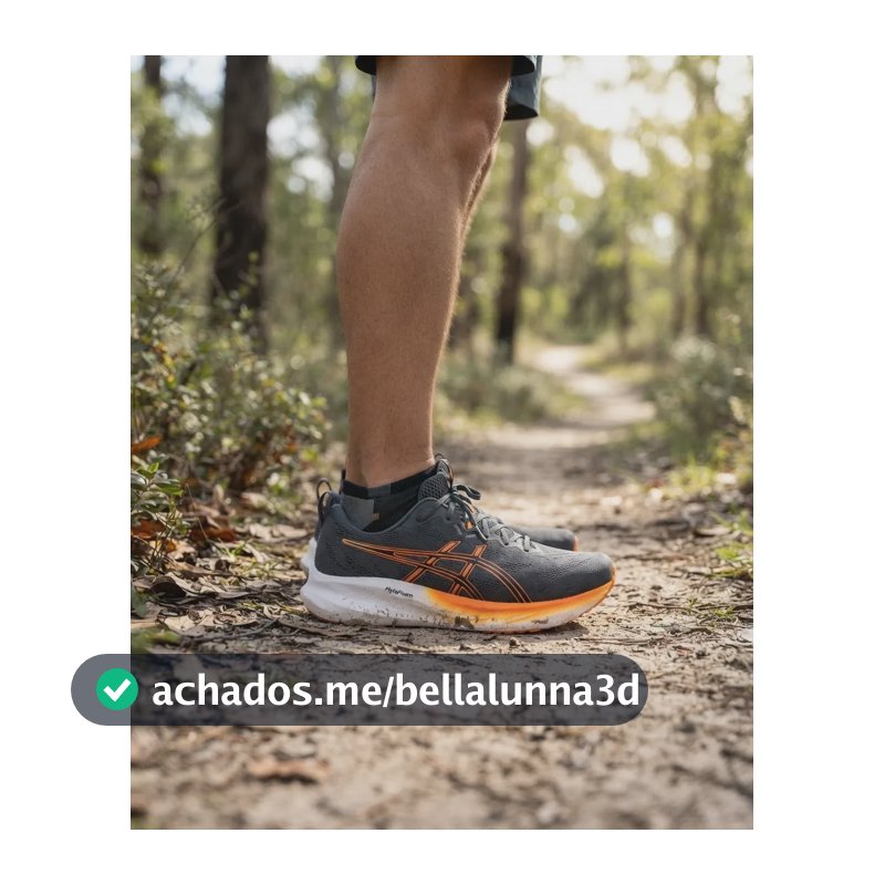 Tênis Asics Gel-pulse 16 Masculino Cinza E Laranja 44 Br