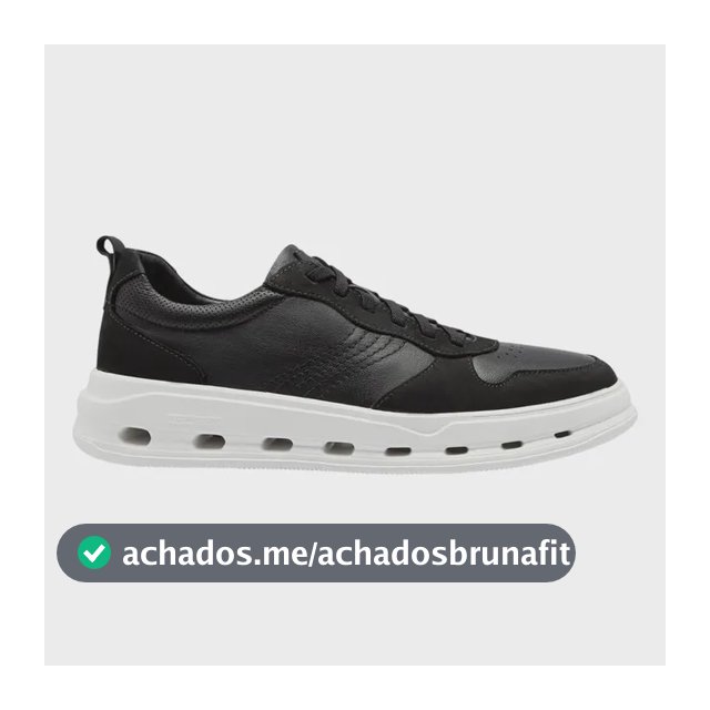 Tênis Democrata 100% Couro Full Light Sapato Confortavel