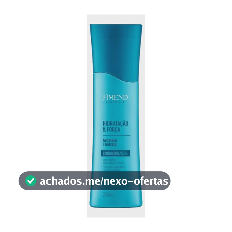 Condicionador Fortalece Hidratante Hialuronico Amend 250ml