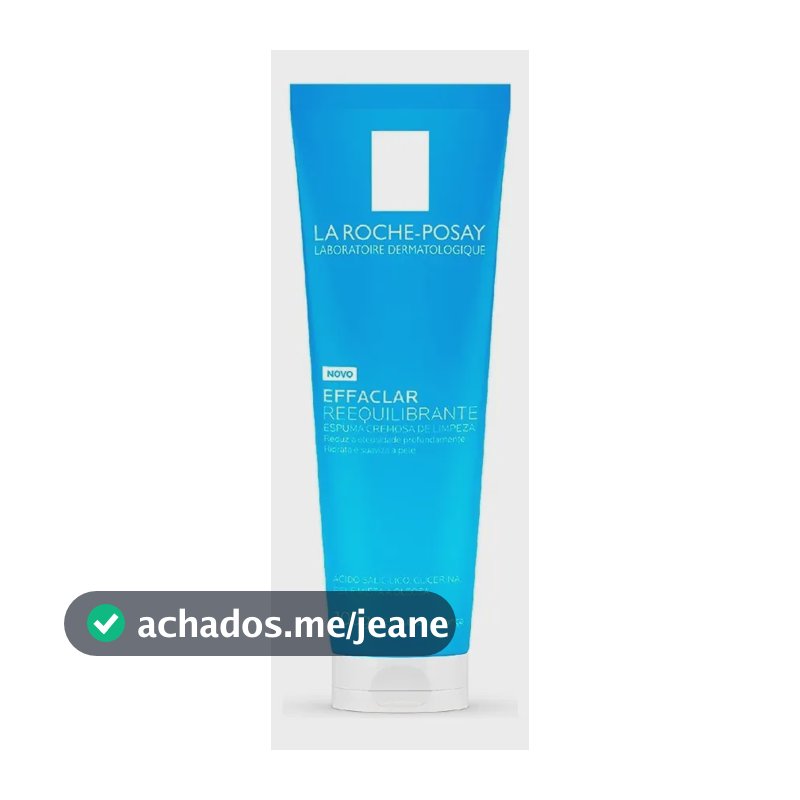 Espuma de Limpeza Antioleosidade Effaclar Reequilibrante La Roche-Posay 100g