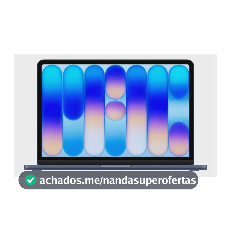 MacBook Neo de 13 polegadas: Chip A18 Pro, CPU de 6 núcleos, GPU de 5 núcleos, 256GB - Índigo