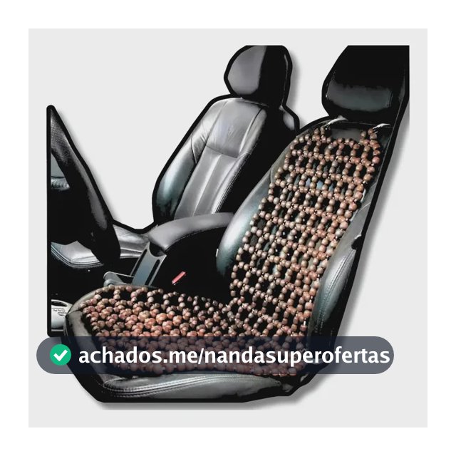 Encosto Massageador Banco Carro Vw Bolinha Ortopedica