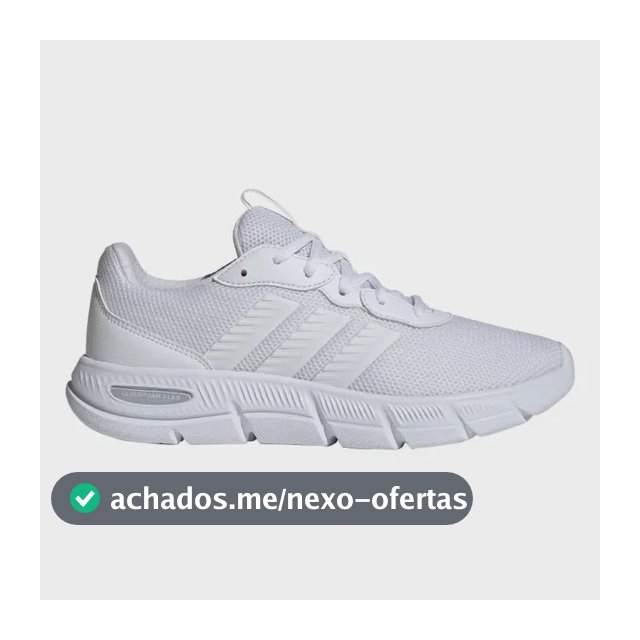 Tênis Com Cadarços Cloudfoam Flex adidas Branco 36 Br