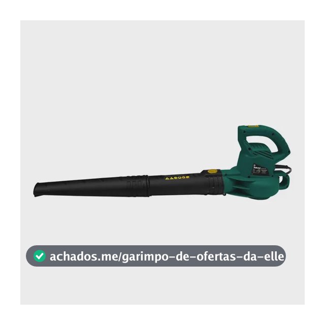 Soprador De Folhas Elétrico 2000w B2000e Tekna