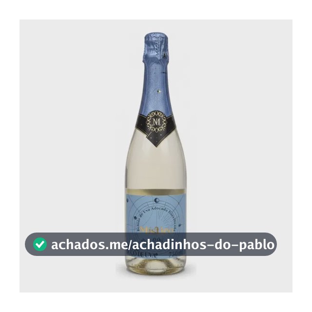 Espumante Zero Álcool Mistico Serra Gaúcha Branco 750ml