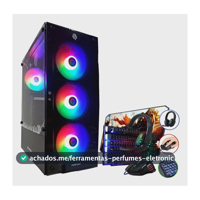 Pc Gamer Intel I5 8gb Hd 500gb + Kit Gamer 8 Gb