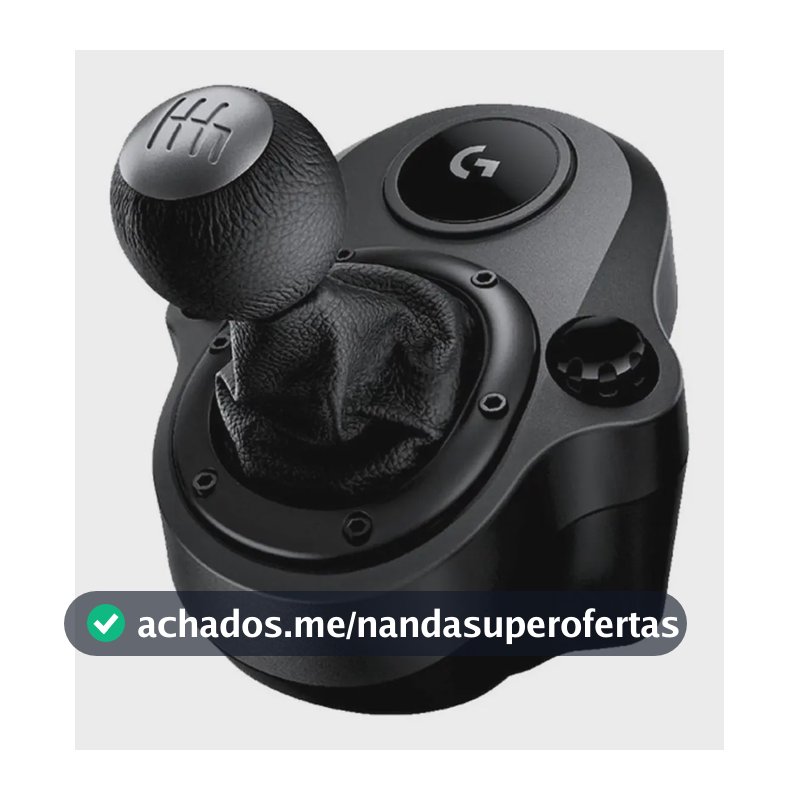 Câmbio Logitech G Driving Force Preto Preto