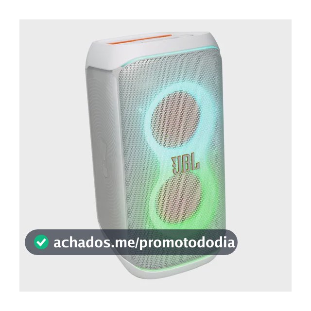 Caixa De Som Bluetooth Jbl Partybox Club 120 Branca