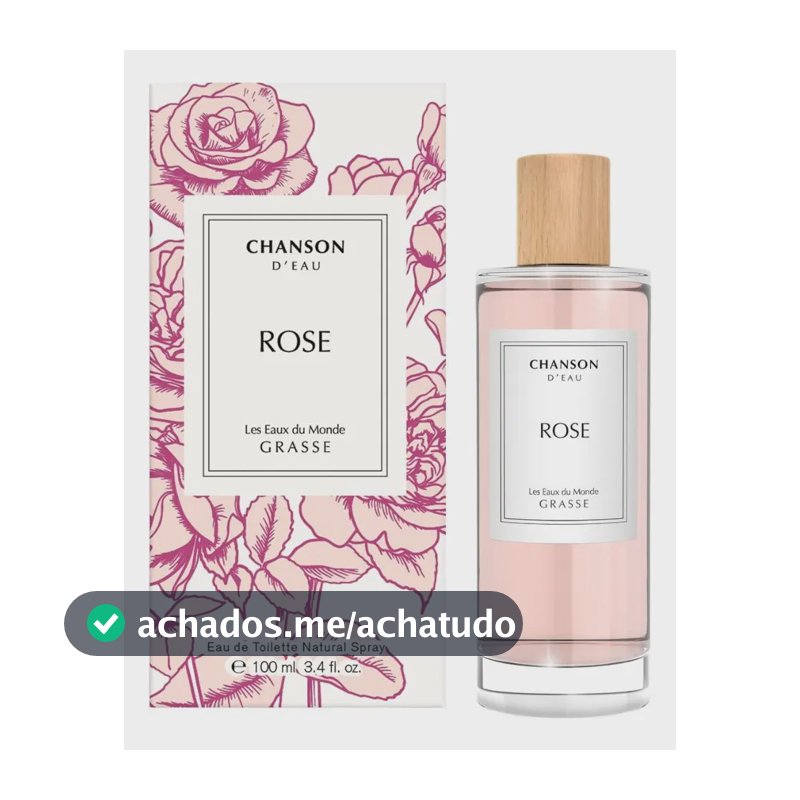 Chanson D Eau Rose Edt - Perfume Feminino 100ml