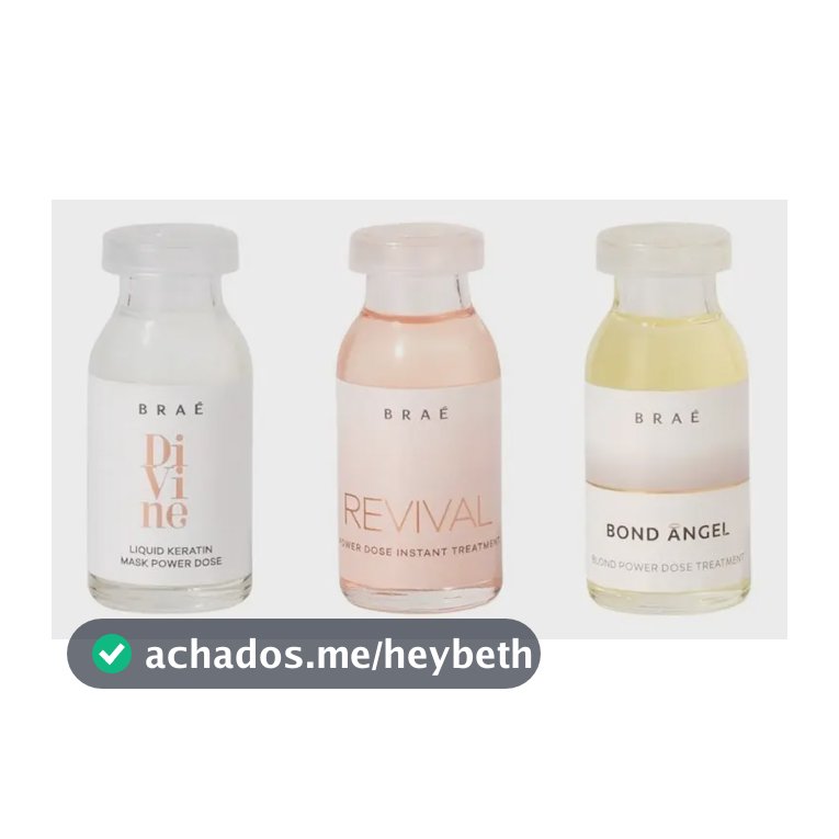Cronograma Capilar Braé Repair Reparação 3x13ml