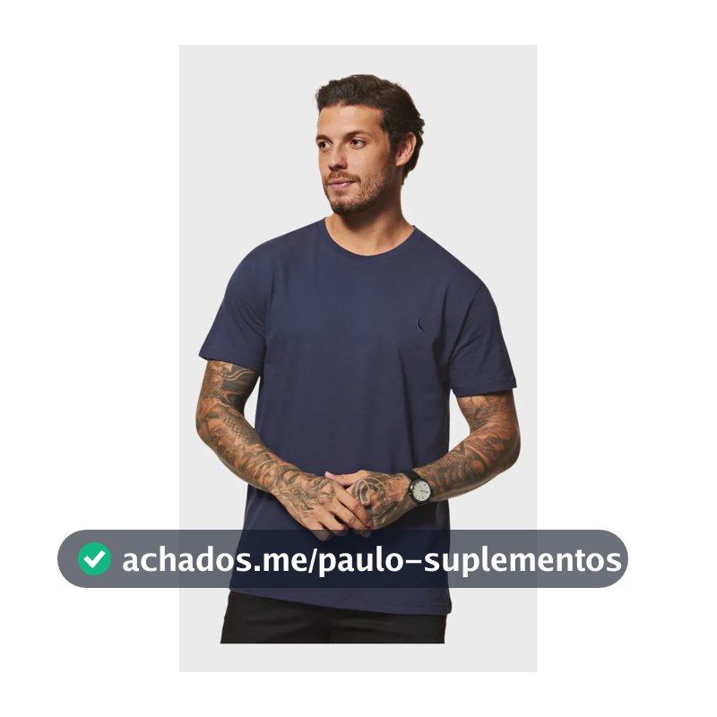 Camiseta Careca Reserva Masculino Marinho N/a M Lisa