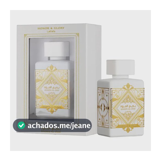 Perfume Lattafa Badee Al Oud Honor And Glory Limited Edition 100 Ml