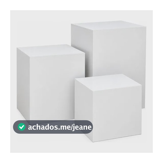 Cubos Para Ensaio Fotos Fotografia Decorativo Estudio Kit 3