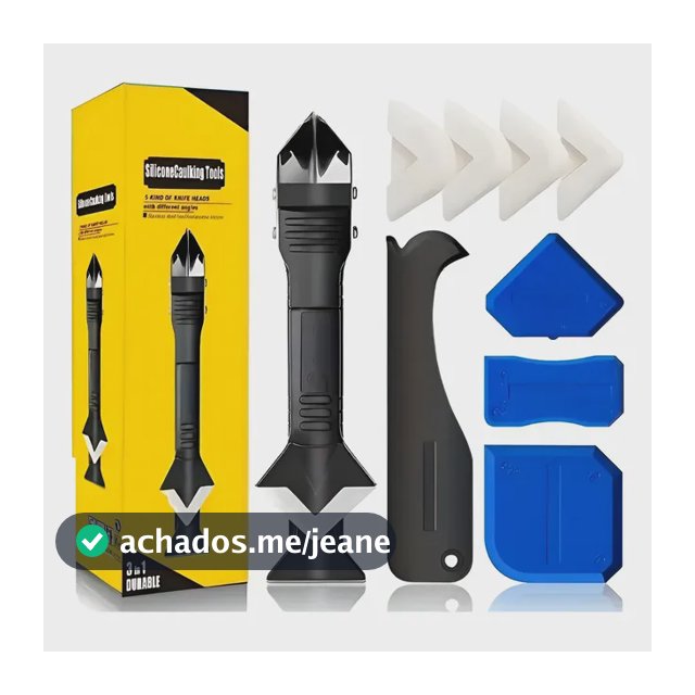 Tckit De 9 Peças Removedor E Alisador De Silicone Para R