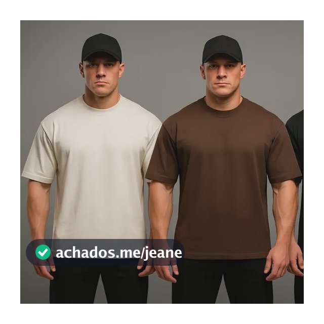 Kit 3 Camisetas Treino Oversized Unissex Algodão Streetwear
