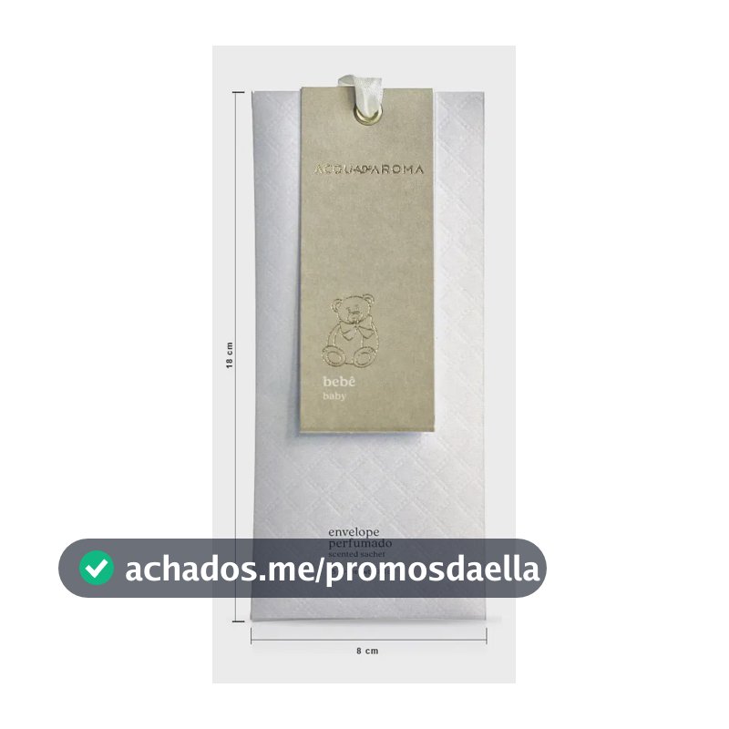 Envelope Perfumado Bebê 25g Bebê
