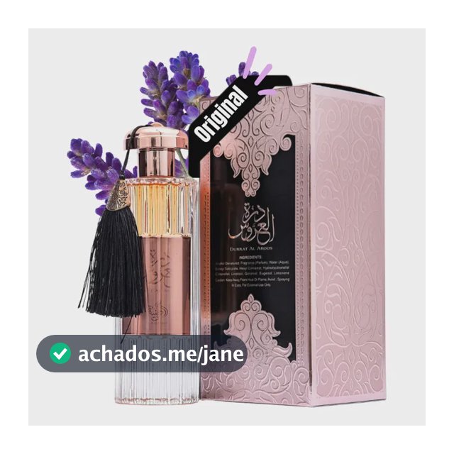 Perfume Árabe Durrat Al Aroos Feminino 85ml Edp Original