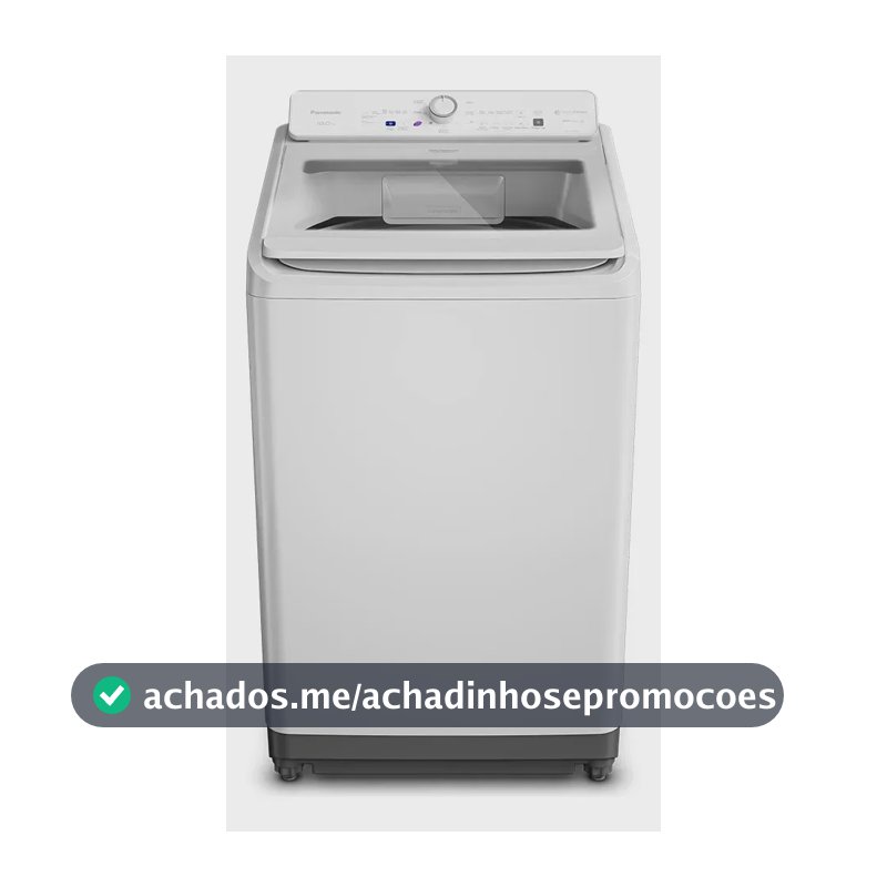 Maquina De Lavar Panasonic 19kg Branca Na-f190a1w