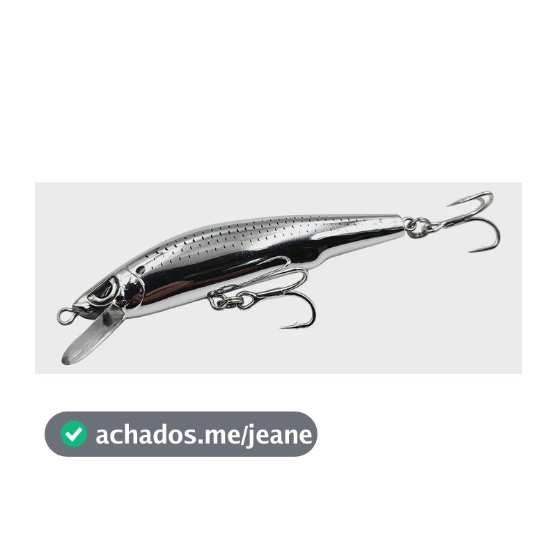 Isca Artificial Yara Sprint Minnow 7cm 6g Meia Água Floating Cor 55 Cromada