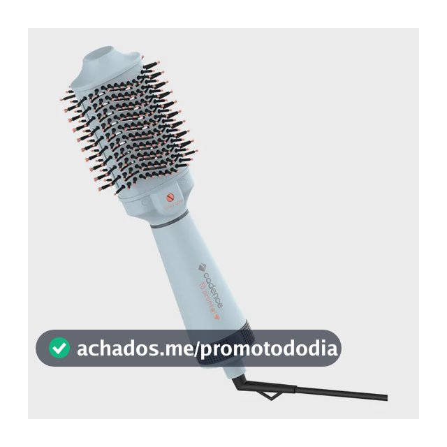 Escova Cadence Secadora Alisadora Volumizadora Esc710-biv Cinza