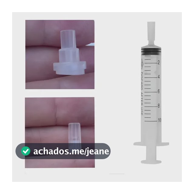 Adaptador E Seringa Para Extrair E Injetar Perfumes Mix 3pç