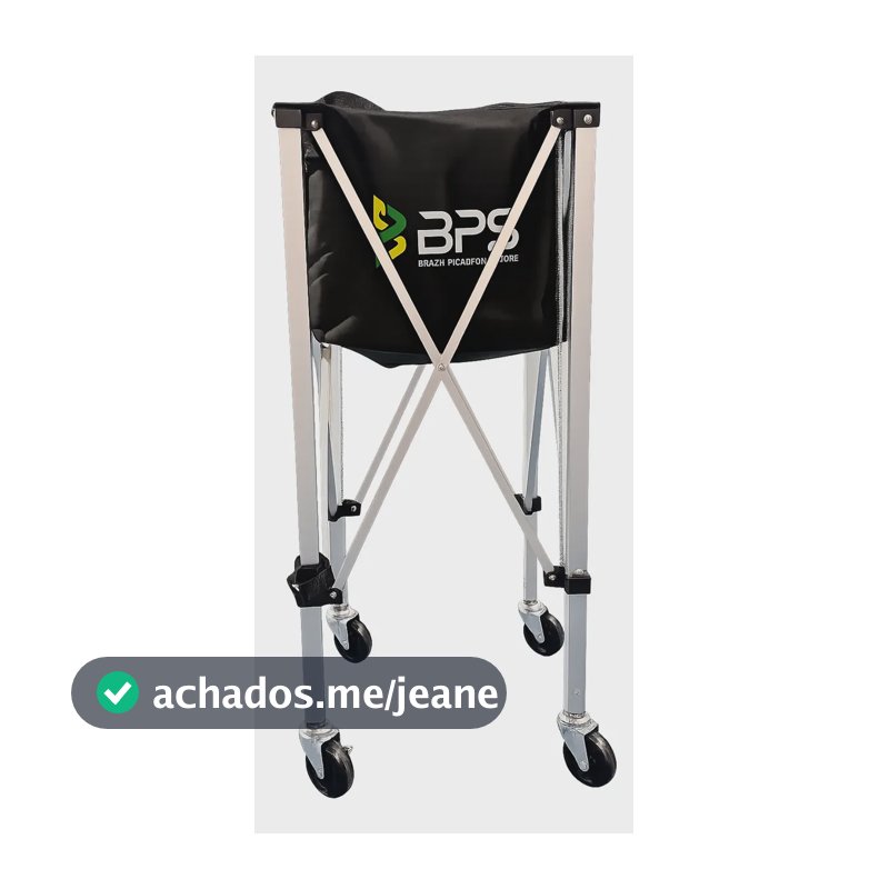 Cesto De Bolas De Pickleball Ou Tenis Armazena 100 Bolas