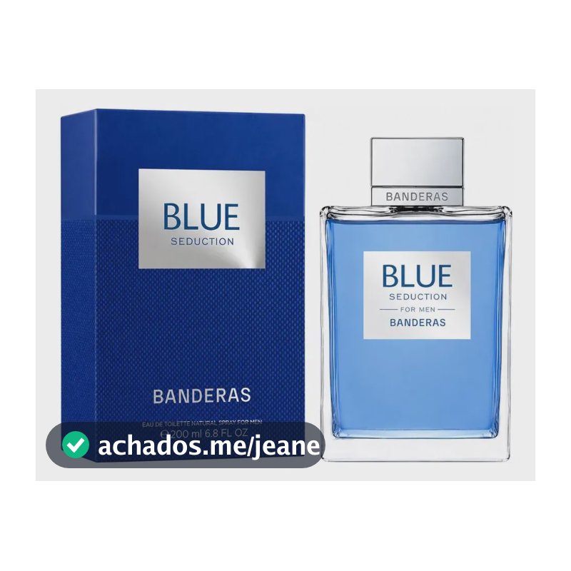 Banderas - Blue Seduction - Masculino - EDT - 200ml