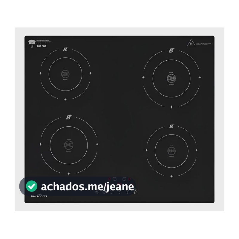 Cooktop De Indução Britânia 6000w Bcte40a