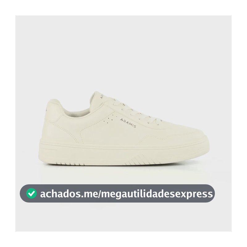 Tênis Aramis Peak Road Ajuste Confortável E Solado Casual Off-white 42 Br