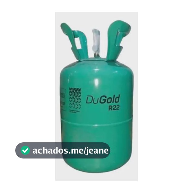 Fluido Gás Refrigerante Dugold R22 6,8kg Onu 1018/2/2